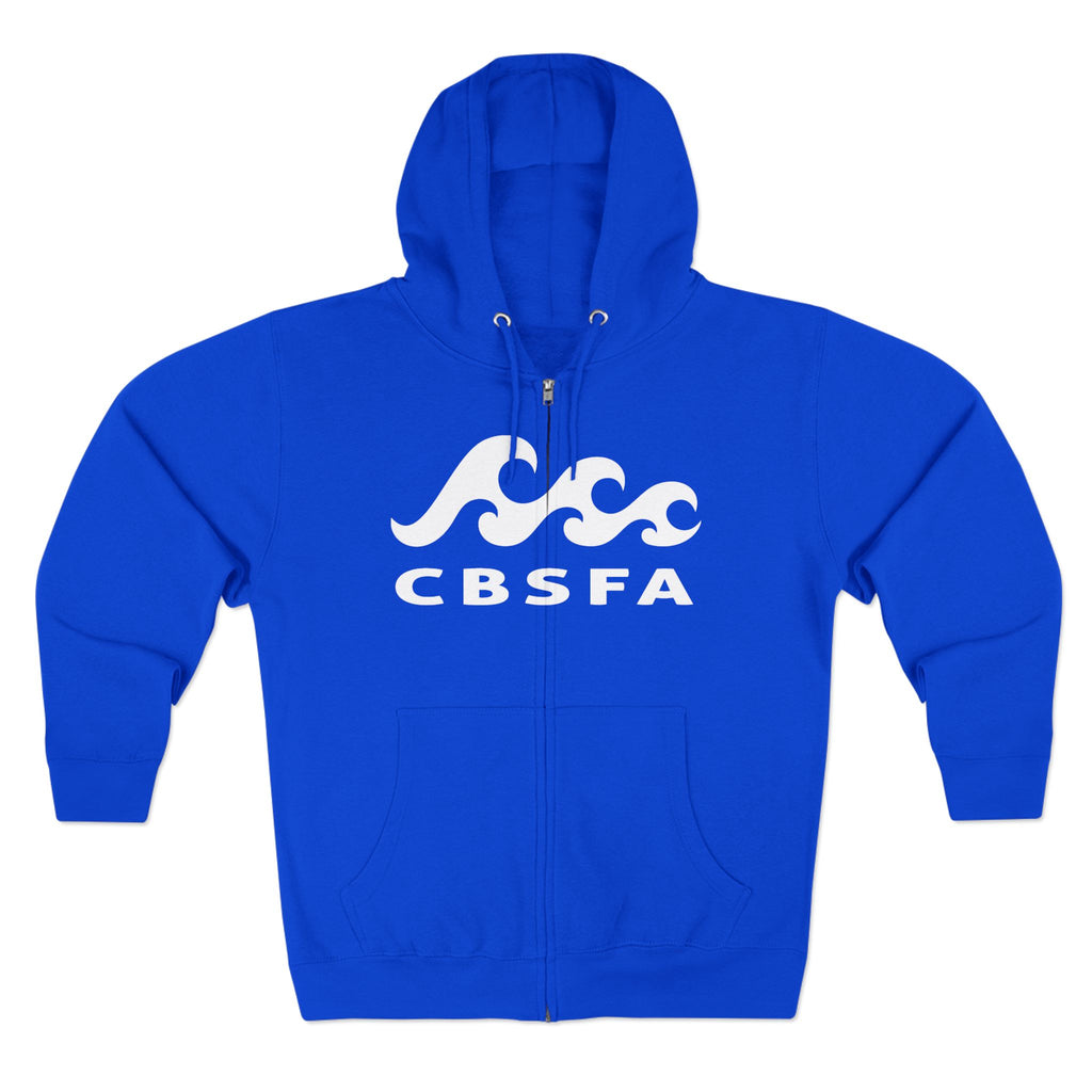 CBSFA/Blueprint back Unisex Zip Hoodie
