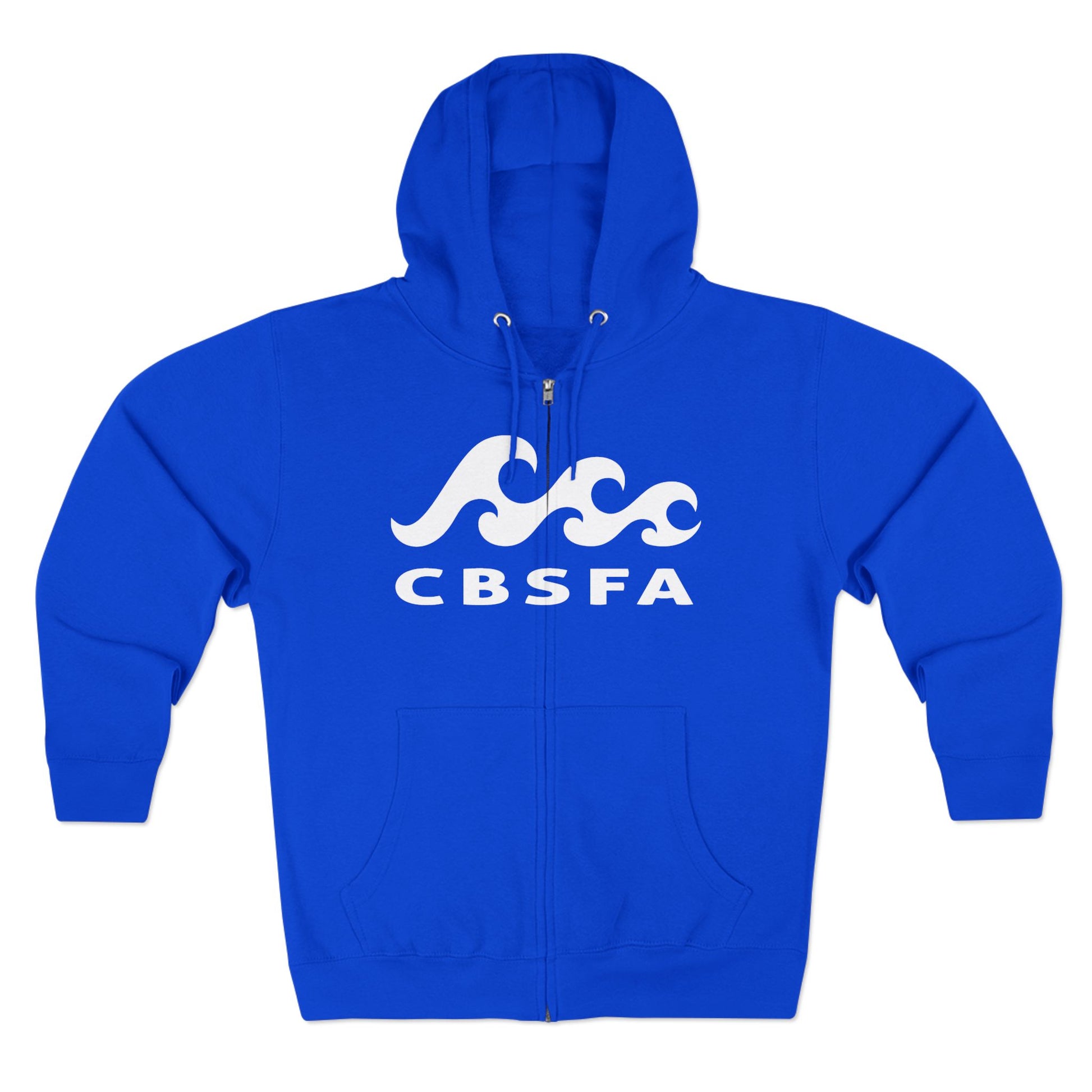 CBSFA/Blueprint back Unisex Zip Hoodie