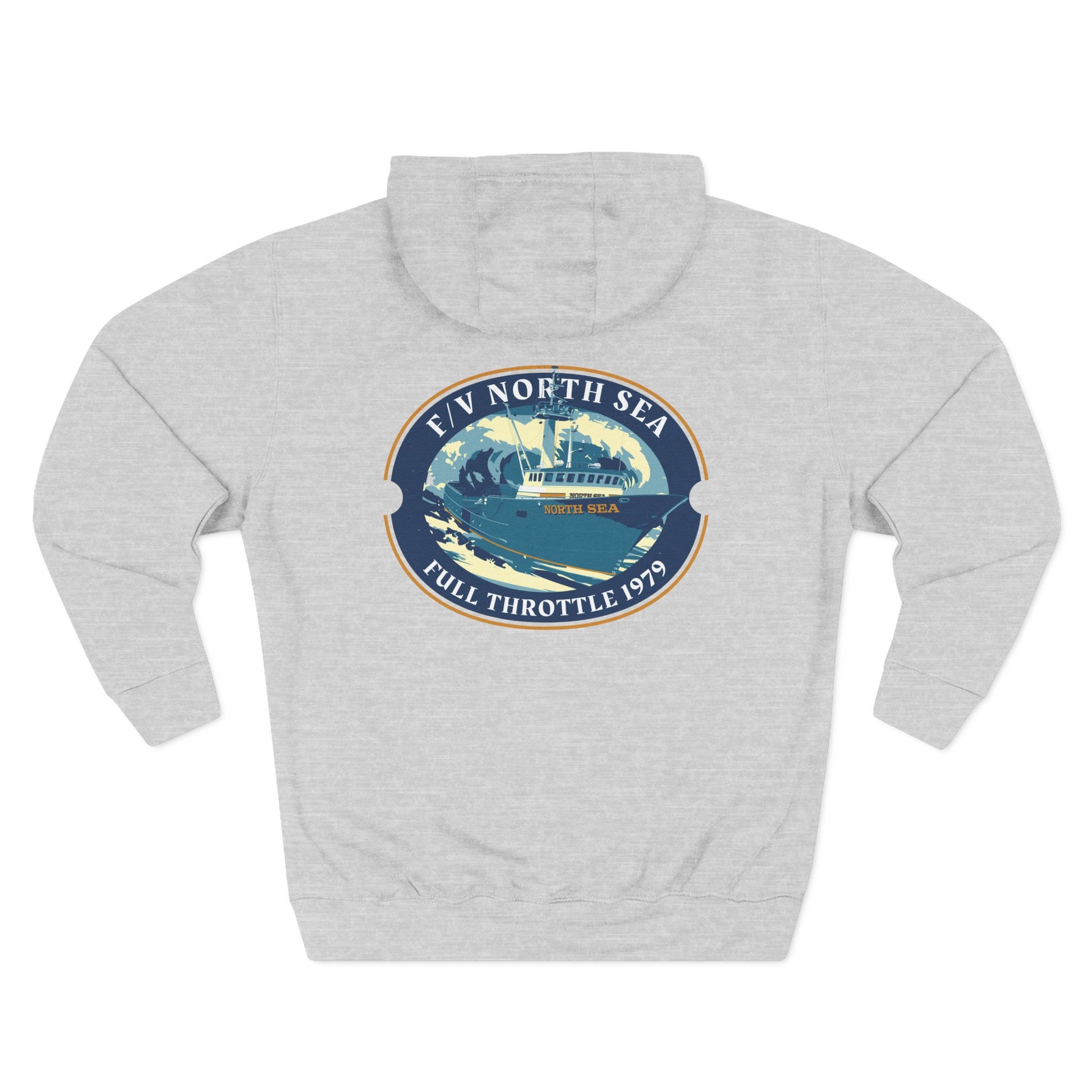 North Sea Full Throttle f/b Three-Panel Fleece Hoodie