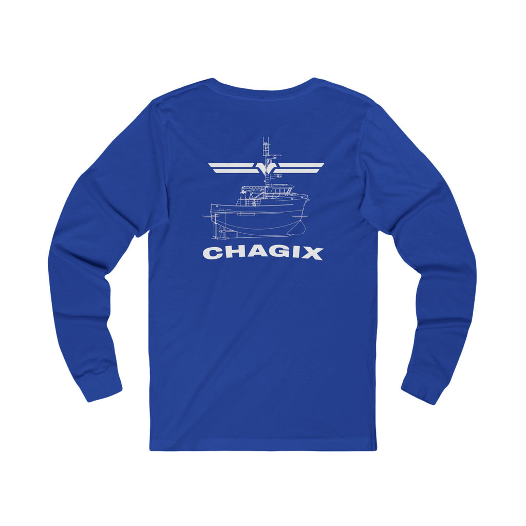 Chagix Blueprint Unisex Jersey Long Sleeve Tee CBFSA