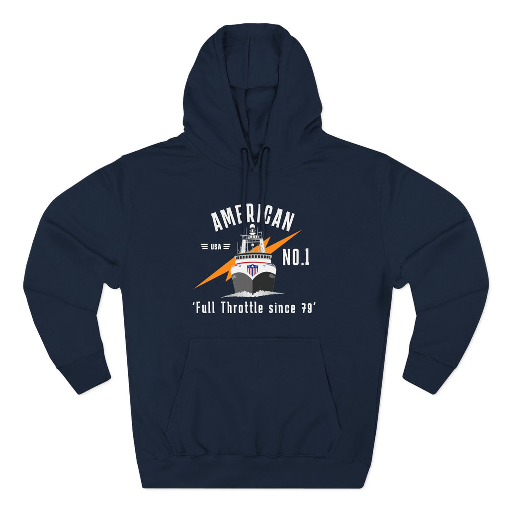 A1 Full Throttle Three-Panel Fleece Hoodie