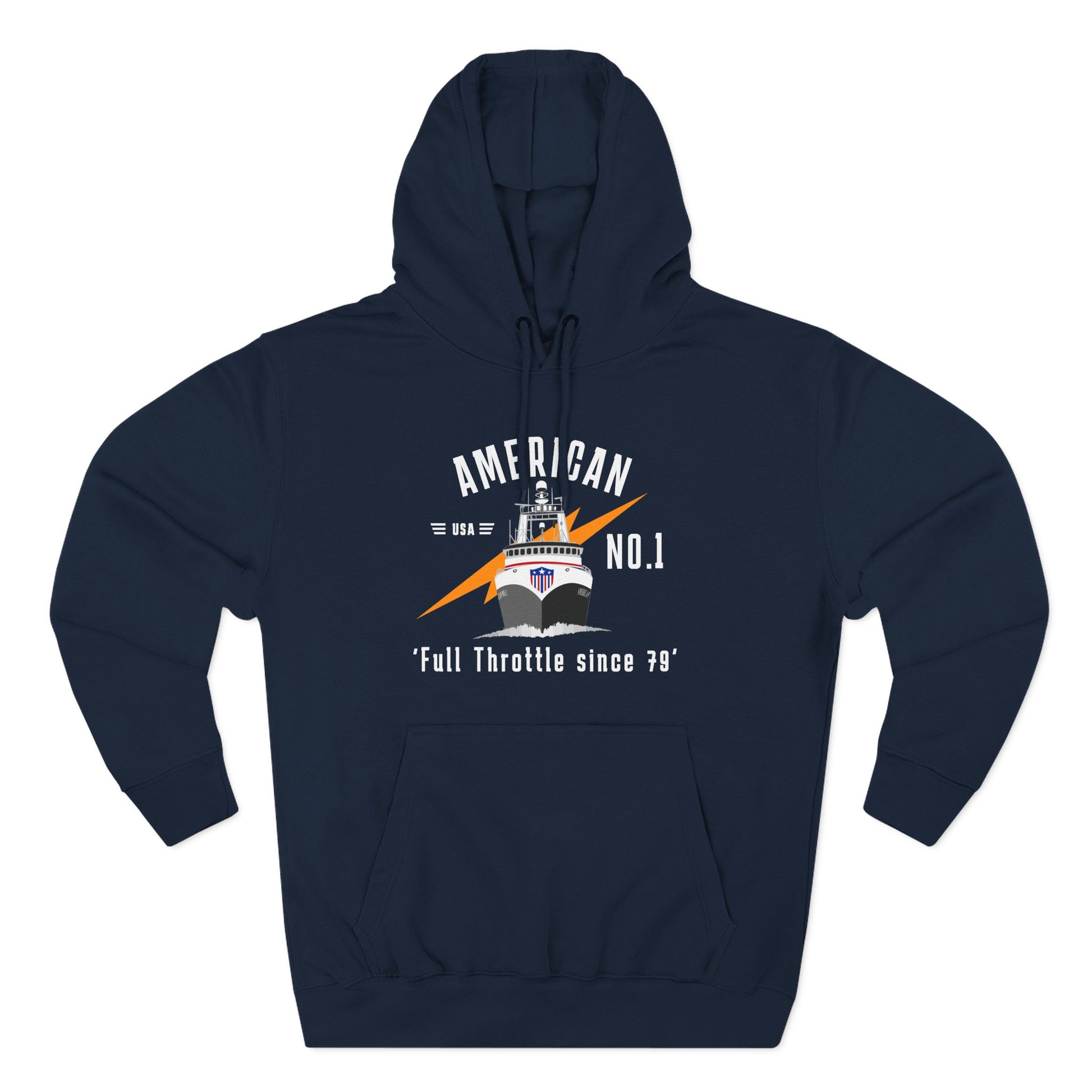 A1 Full Throttle Three-Panel Fleece Hoodie
