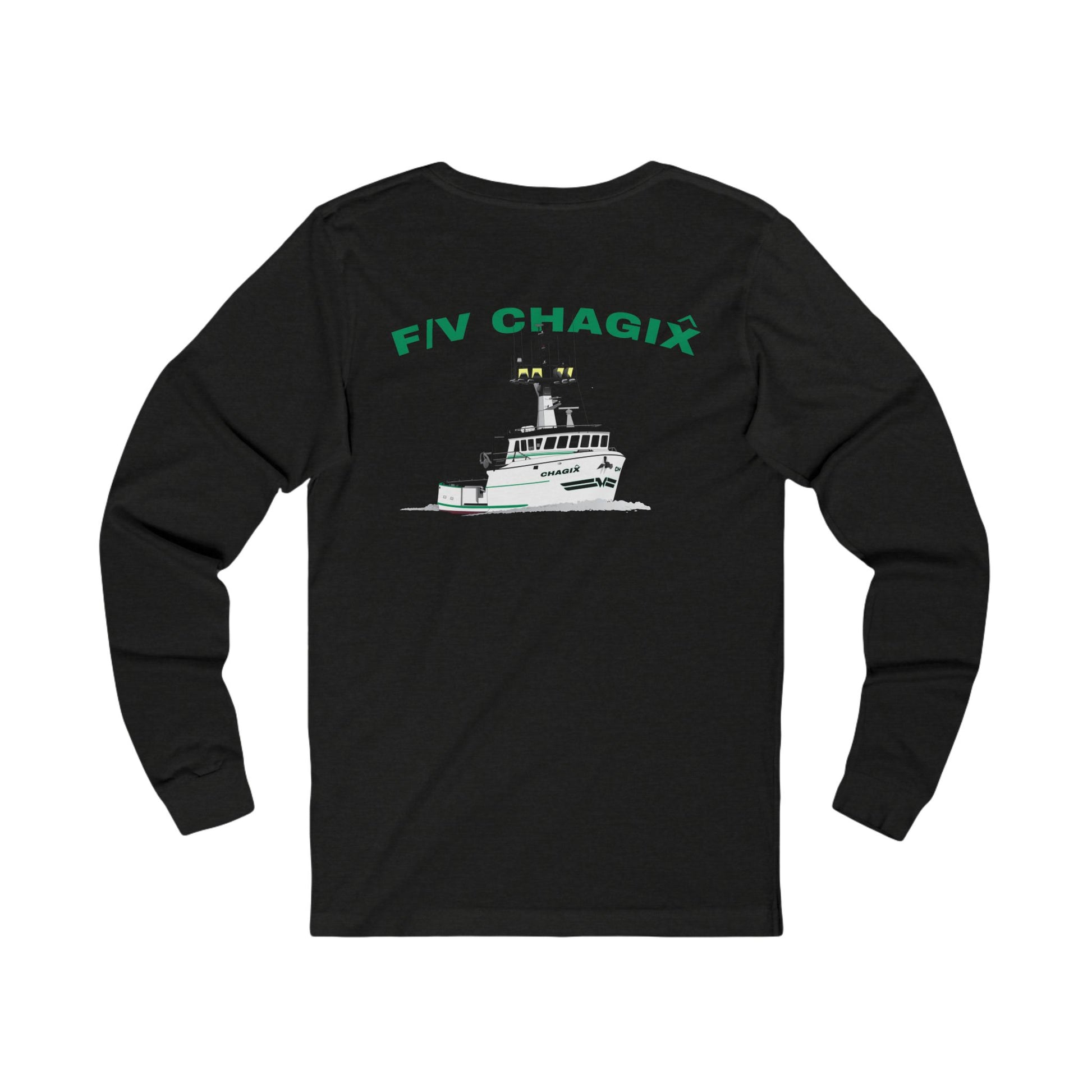 Chagix Boat Shirt Unisex Jersey Long Sleeve Tee CBFSA
