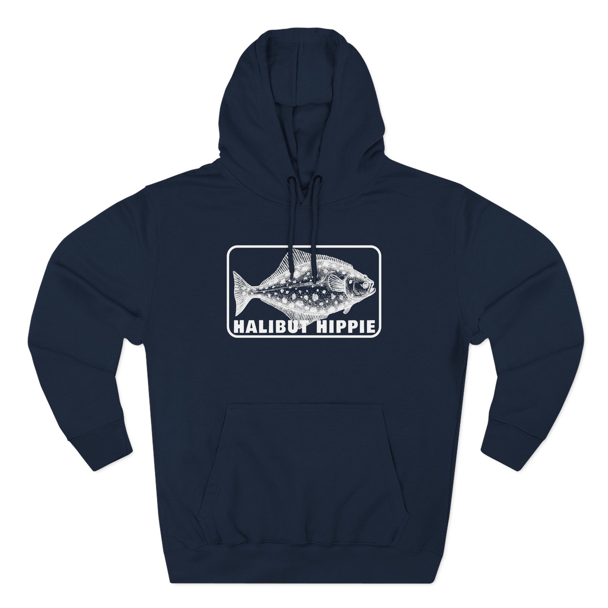 Halibut Hippie Three-Panel Fleece Hoodie CBSFA