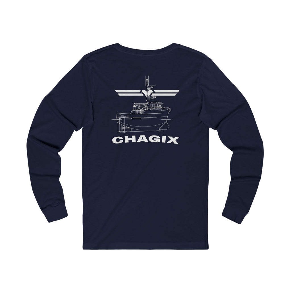 Chagix Blueprint Unisex Jersey Long Sleeve Tee CBFSA