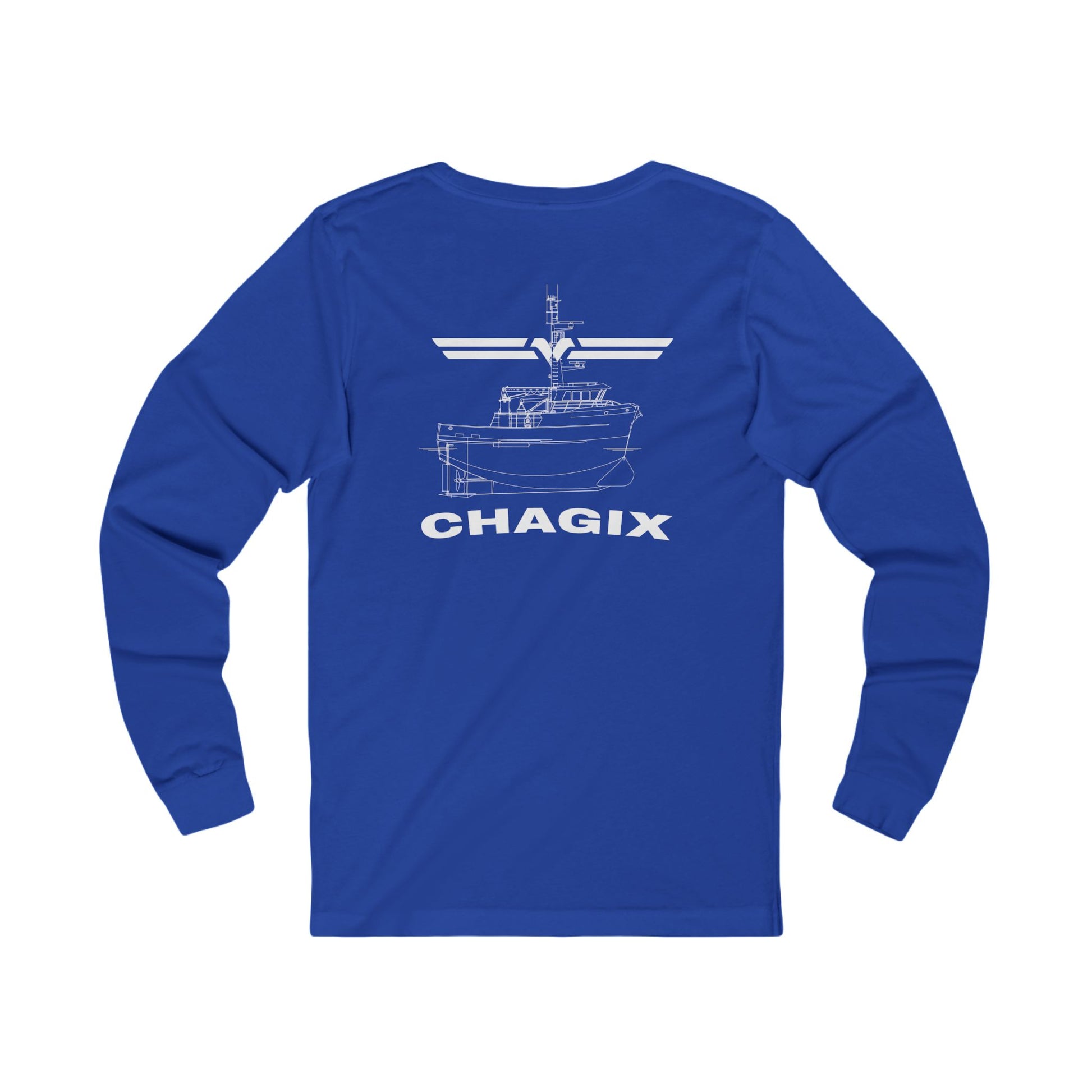 Chagix Blueprint Unisex Jersey Long Sleeve Tee CBFSA