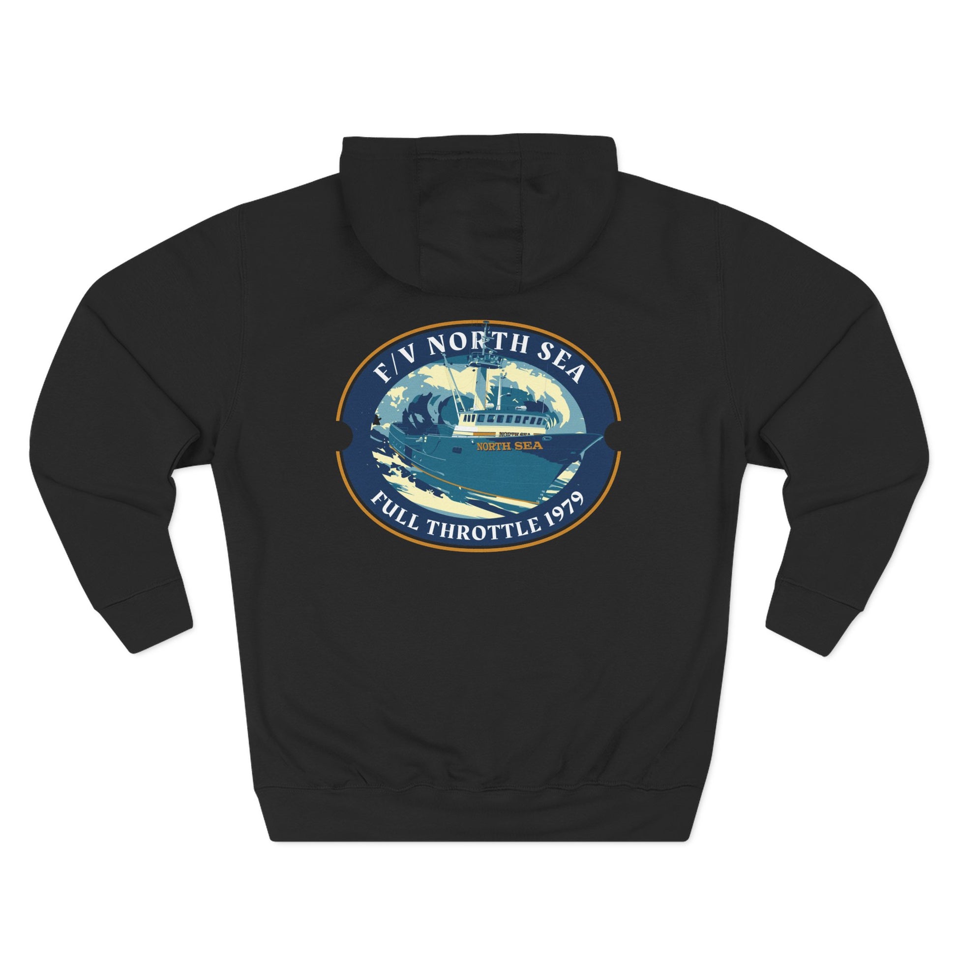 North Sea Full Throttle f/b Three-Panel Fleece Hoodie