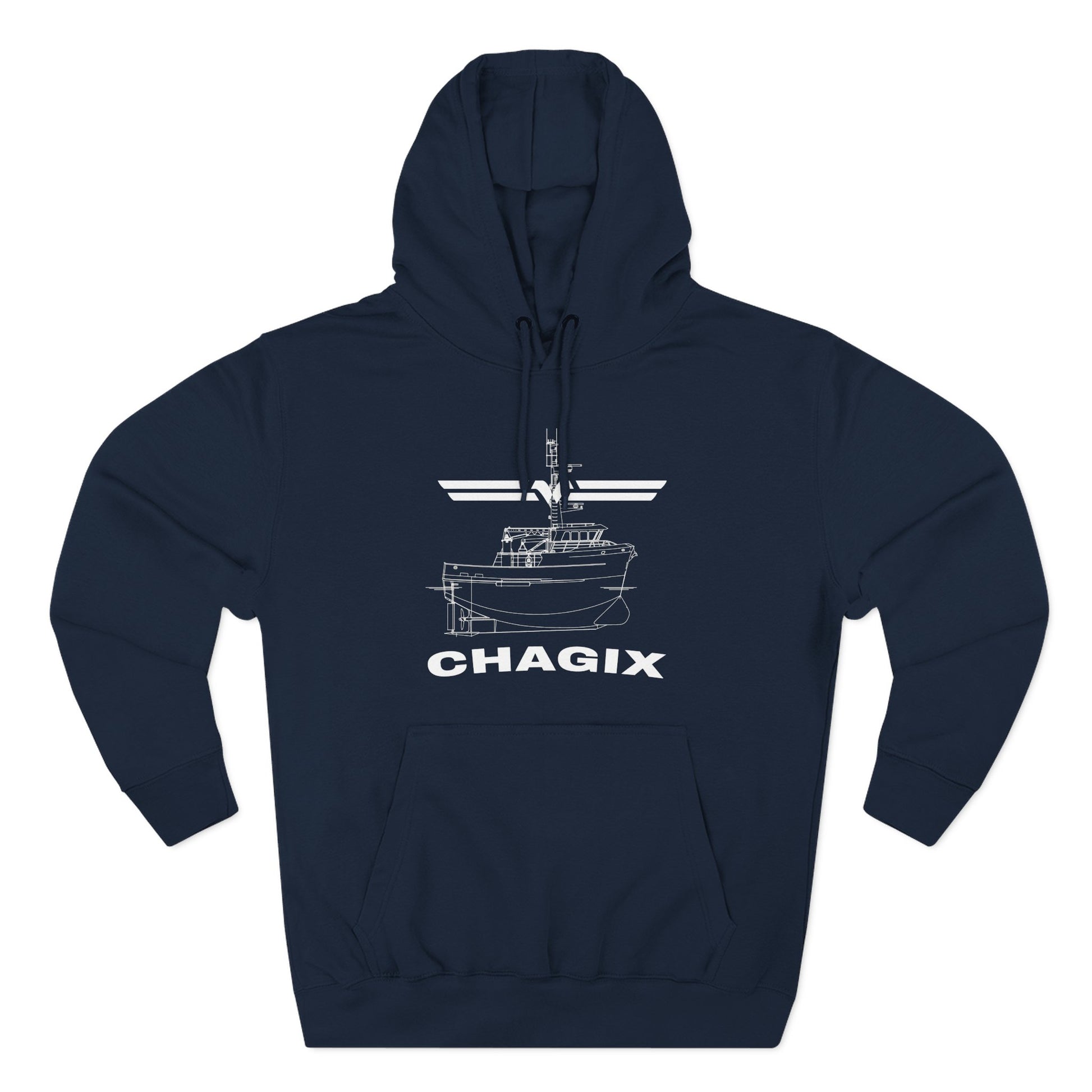CBSFA Blueprint Three-Panel Fleece Hoodie