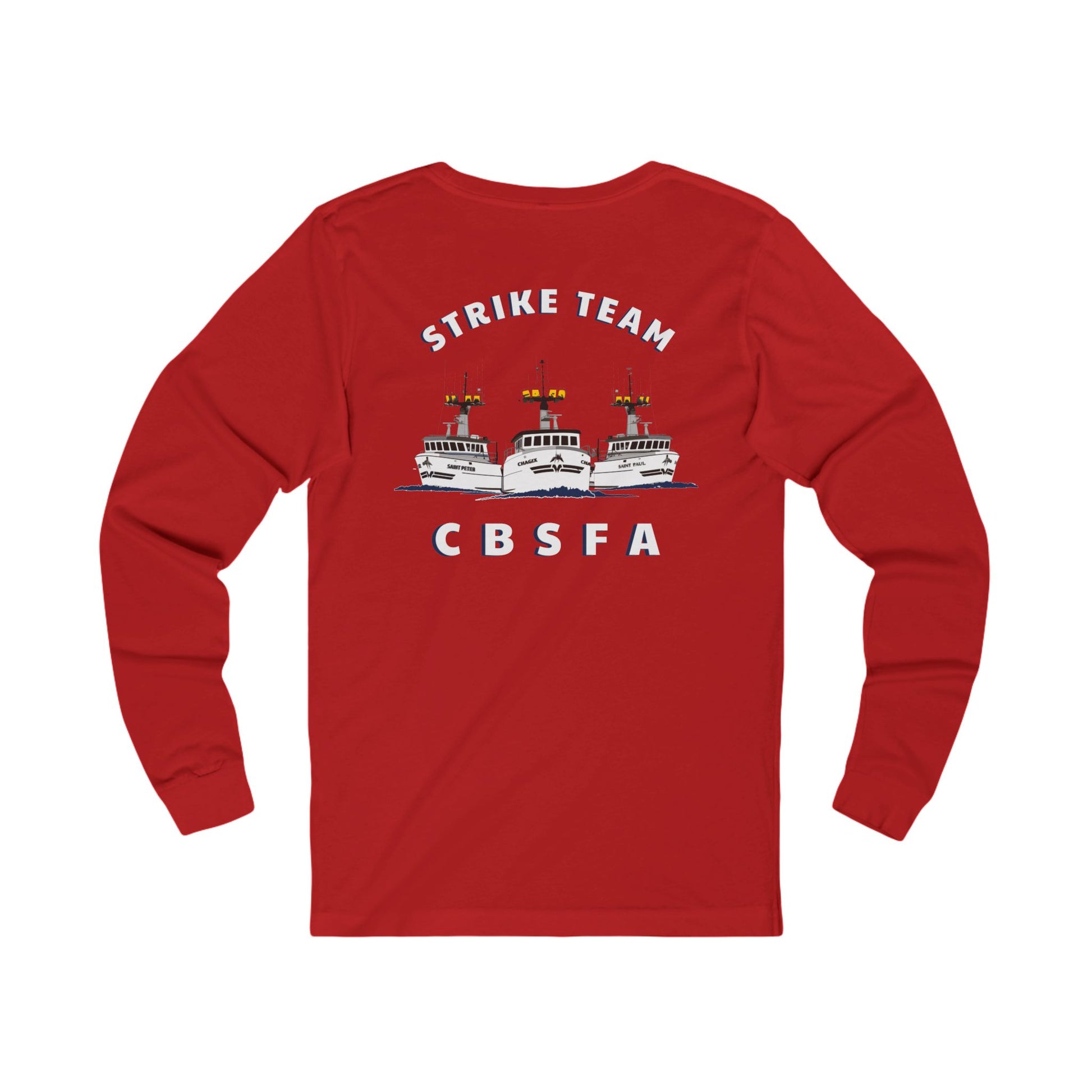 CBSFA Strike Team with Buoy Unisex Jersey Long Sleeve Tee