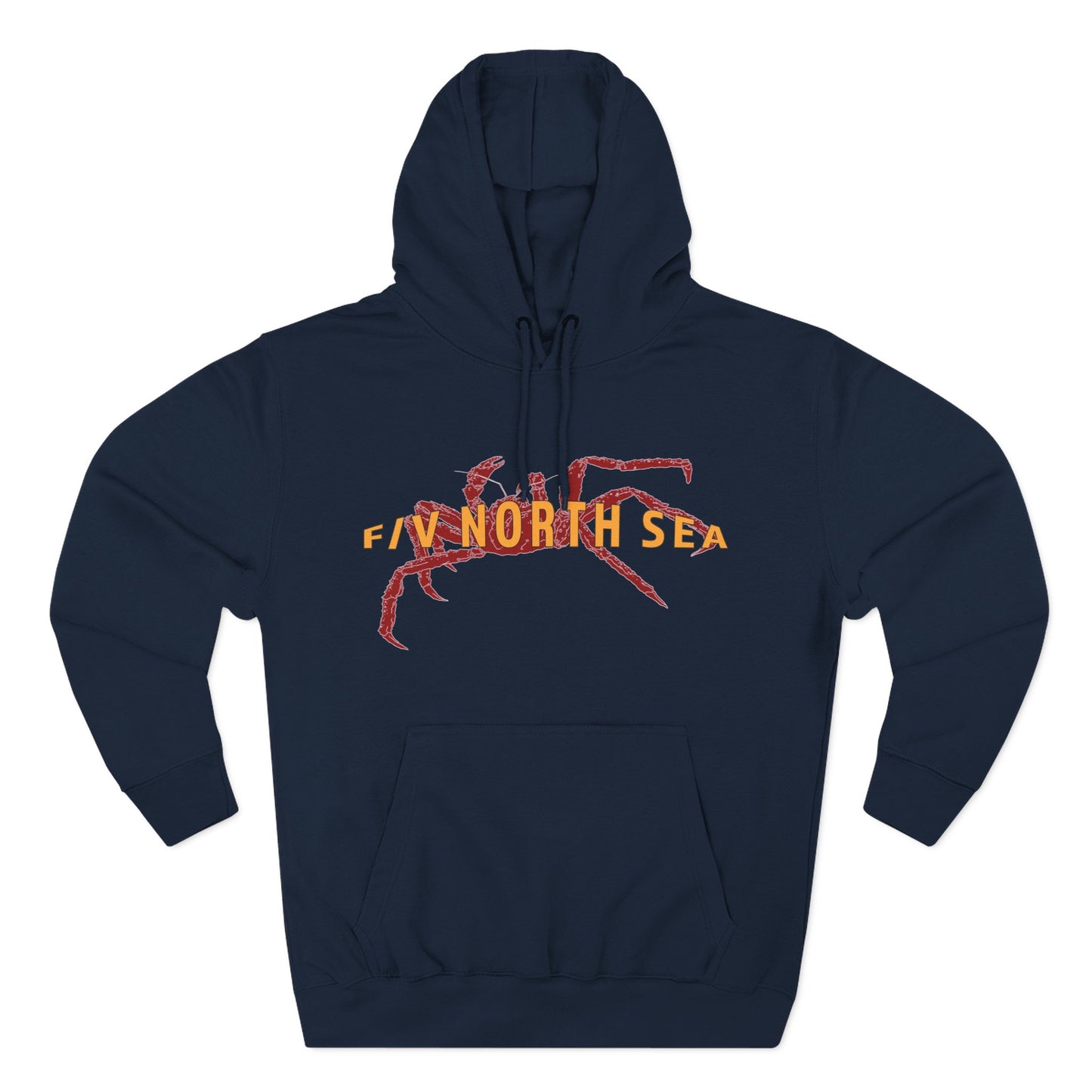 North Sea full throttle Three-Panel Fleece Hoodie