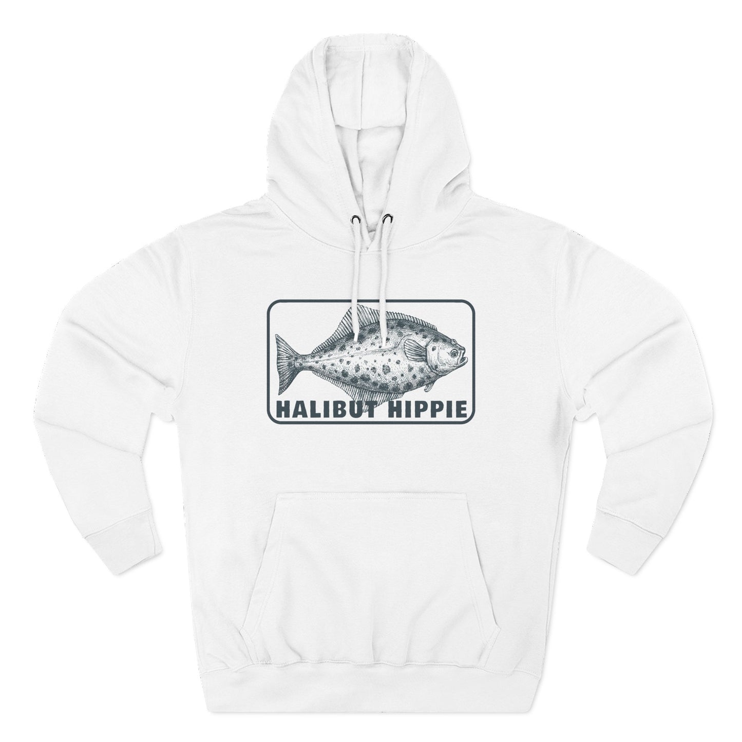 Halibut Hippie Three-Panel Fleece Hoodie CBSFA