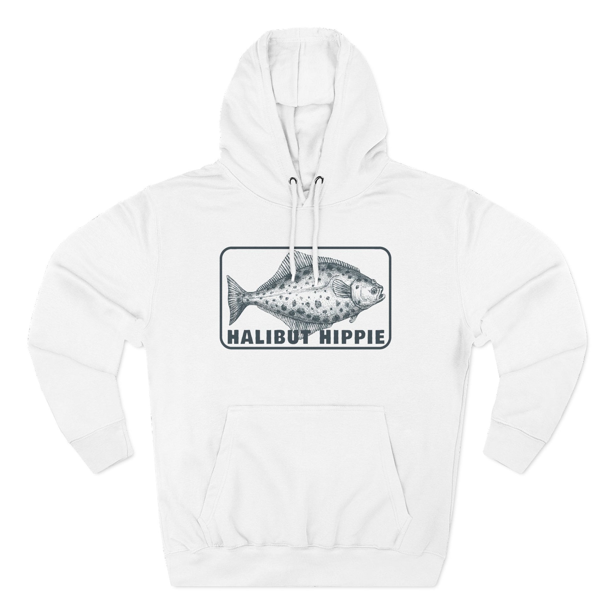 Halibut Hippie Three-Panel Fleece Hoodie CBSFA