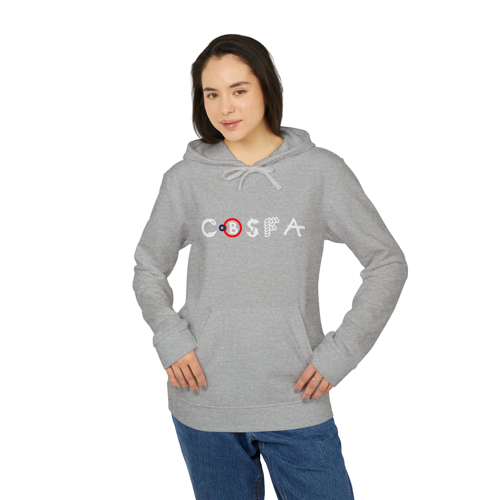 adidas Unisex Fleece Hoodie CBFSA logo
