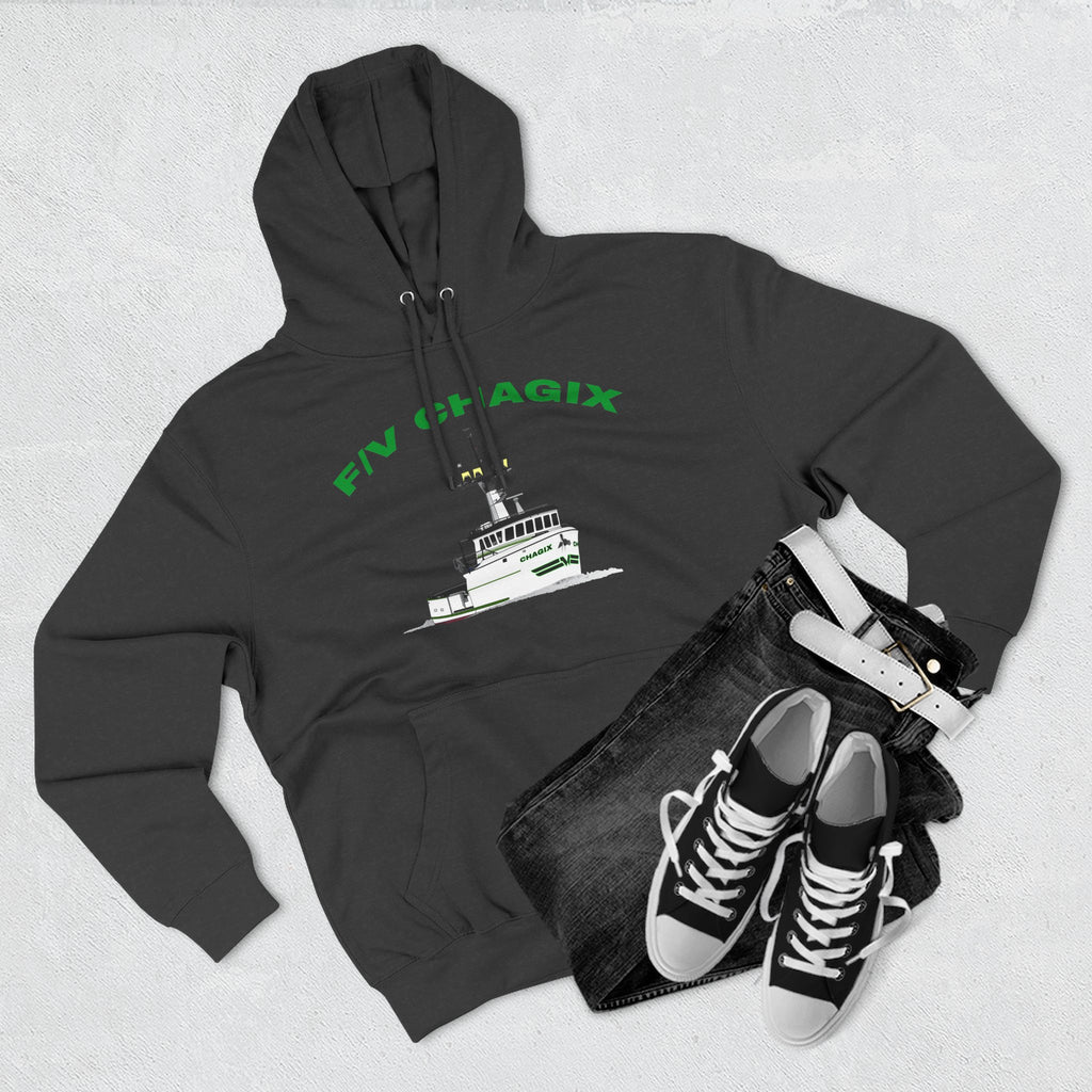 Chagix Boat Three-Panel Fleece Hoodie CBFSA