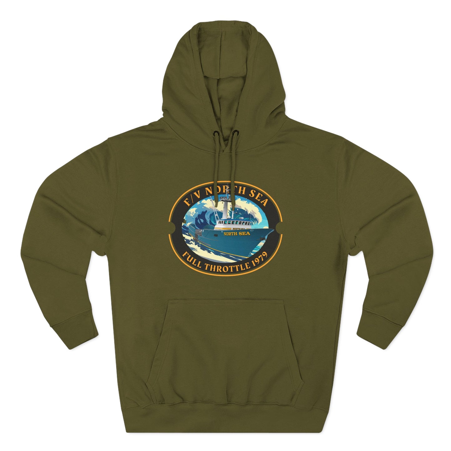 NS Full Throttle Three-Panel Fleece Hoodie