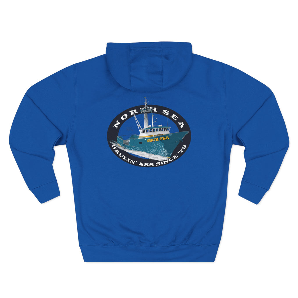 NS front/backThree-Panel Fleece Hoodie North Sea