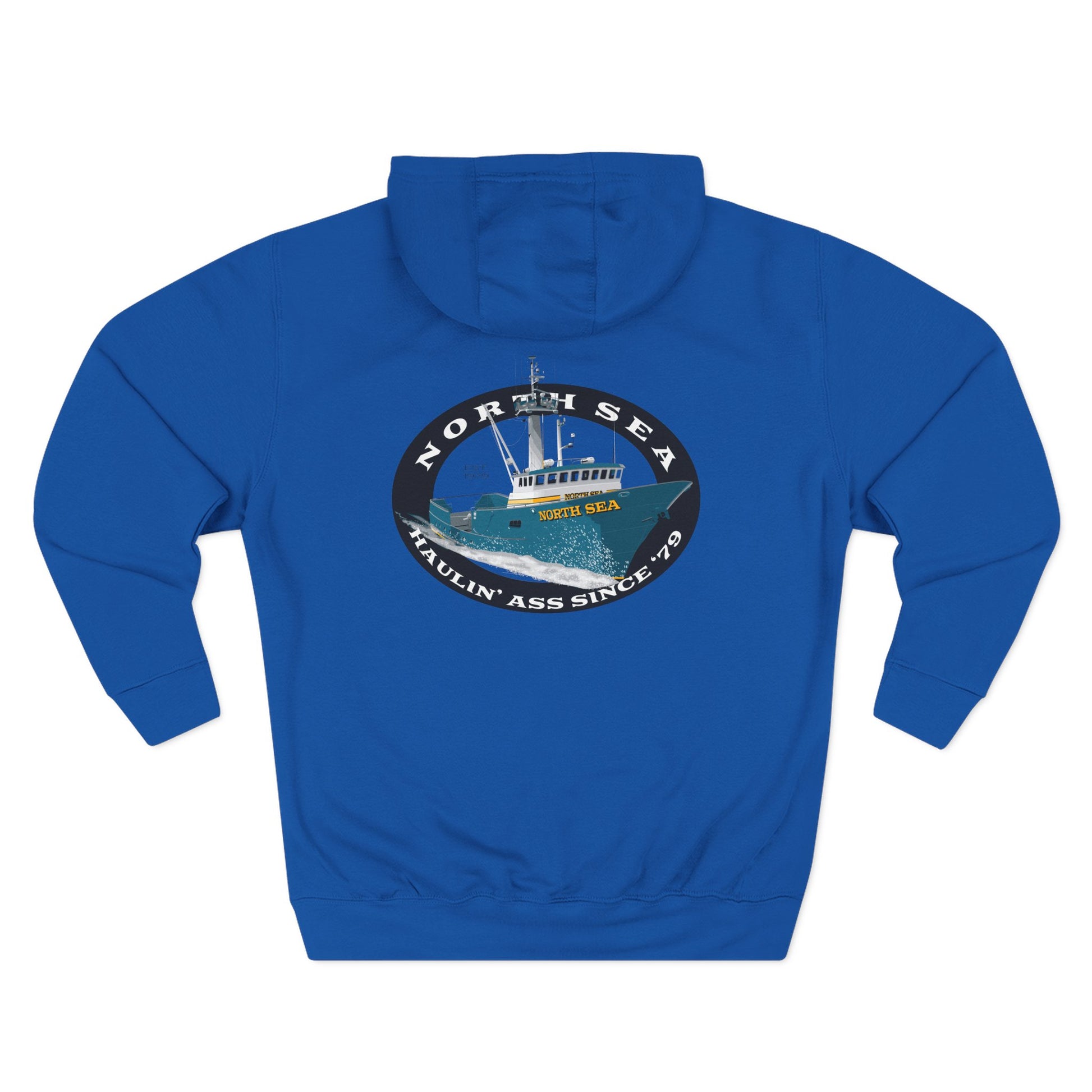 NS front/backThree-Panel Fleece Hoodie North Sea