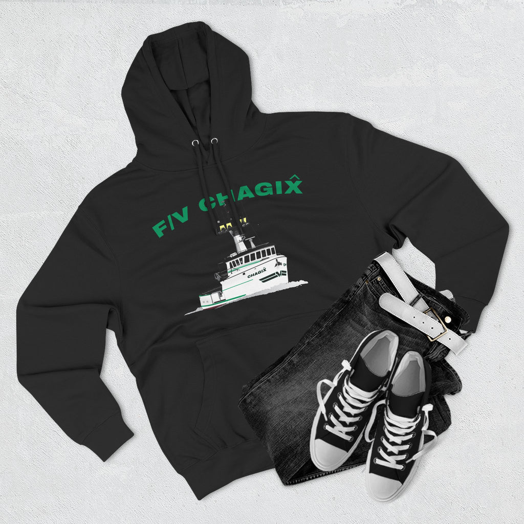 Chagix Boat Three-Panel Fleece Hoodie CBFSA