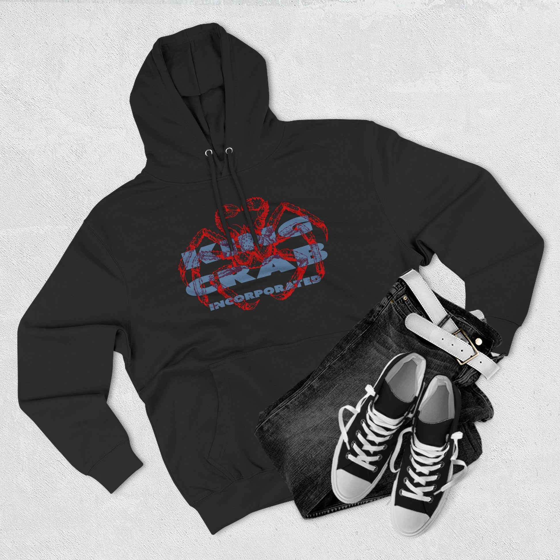 NS front/backThree-Panel Fleece Hoodie North Sea