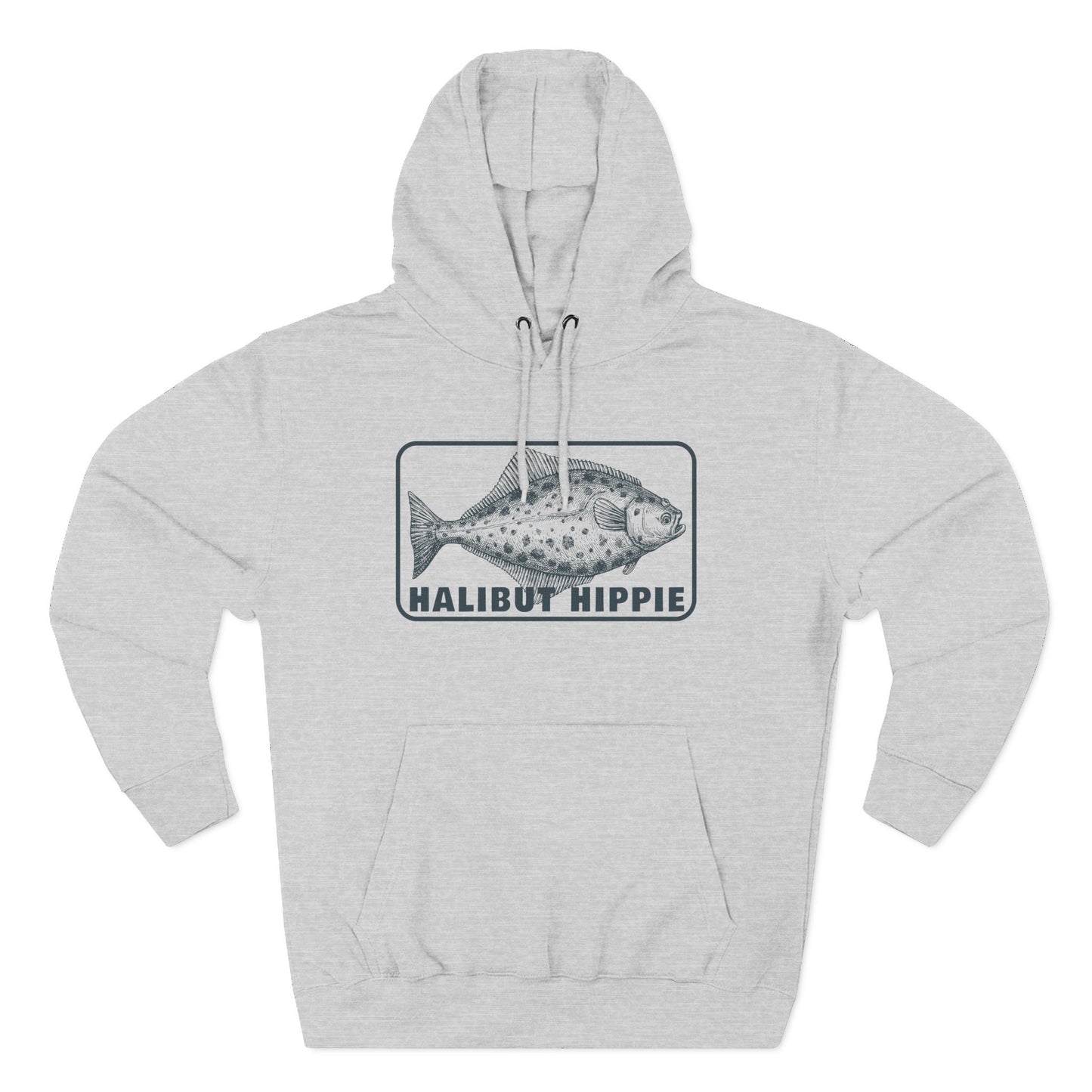 Halibut Hippie Three-Panel Fleece Hoodie CBSFA