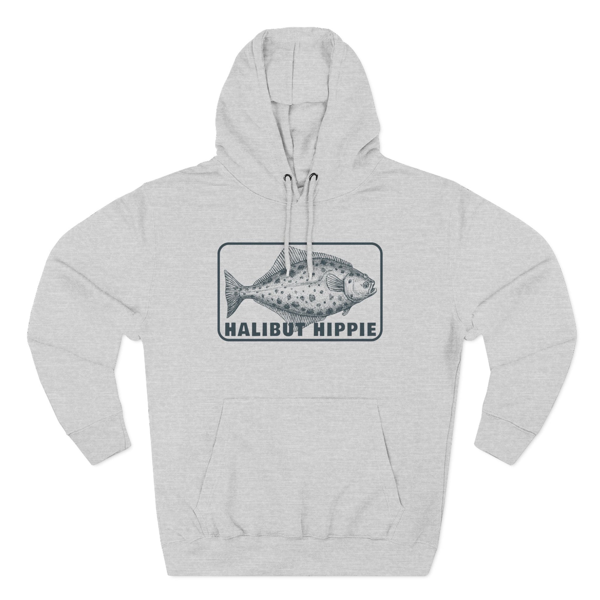Halibut Hippie Three-Panel Fleece Hoodie CBSFA