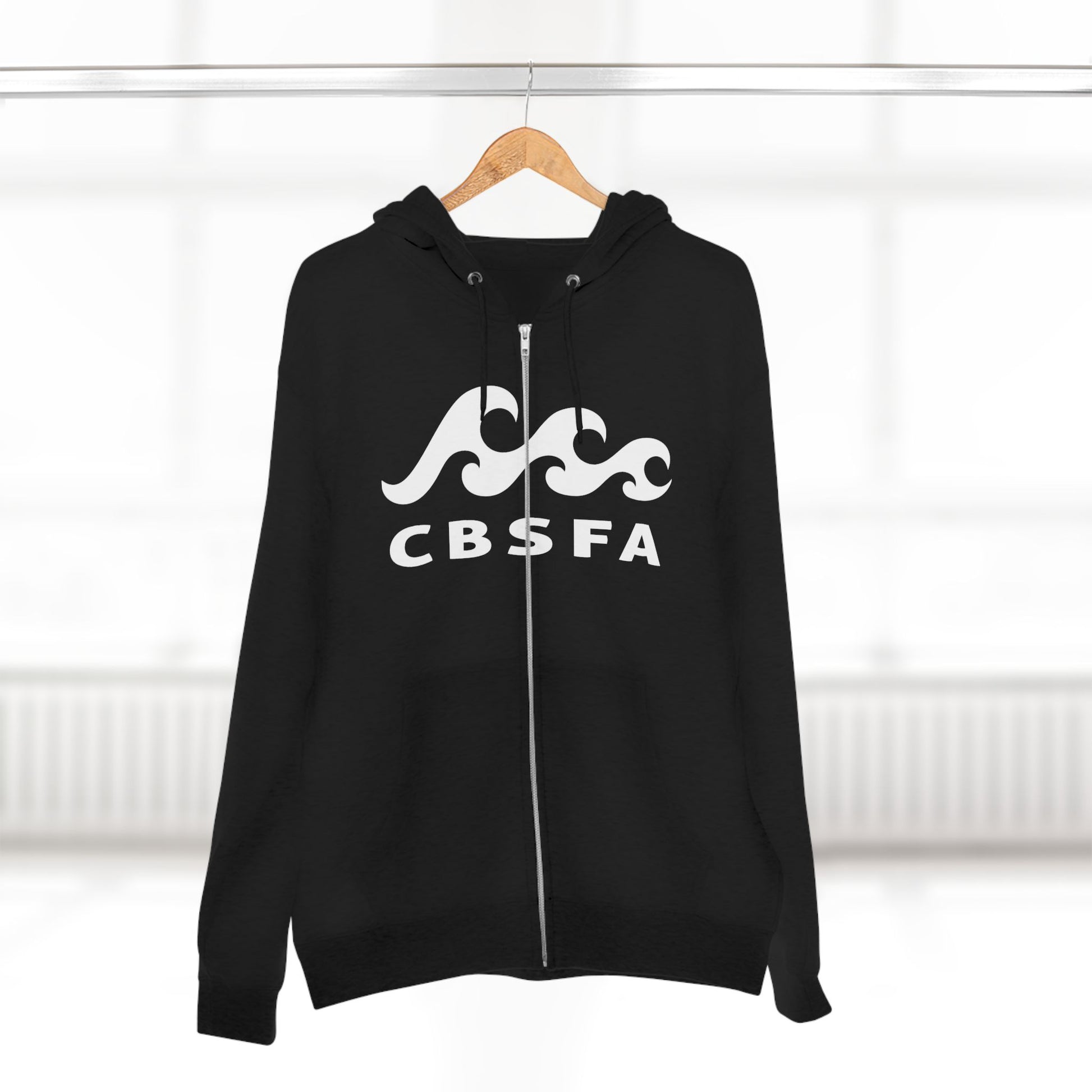 CBSFA/Blueprint back Unisex Zip Hoodie