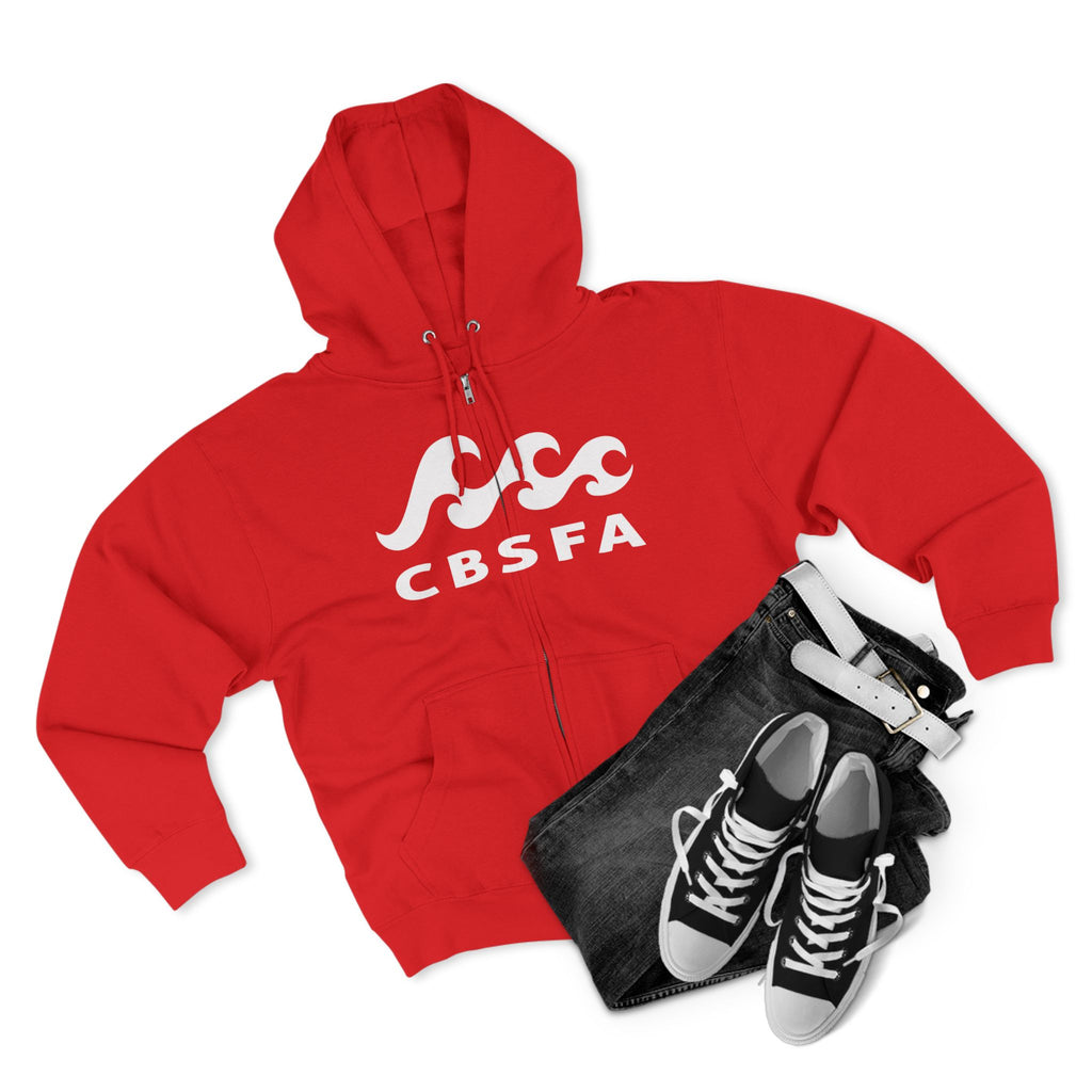 CBSFA/Blueprint back Unisex Zip Hoodie