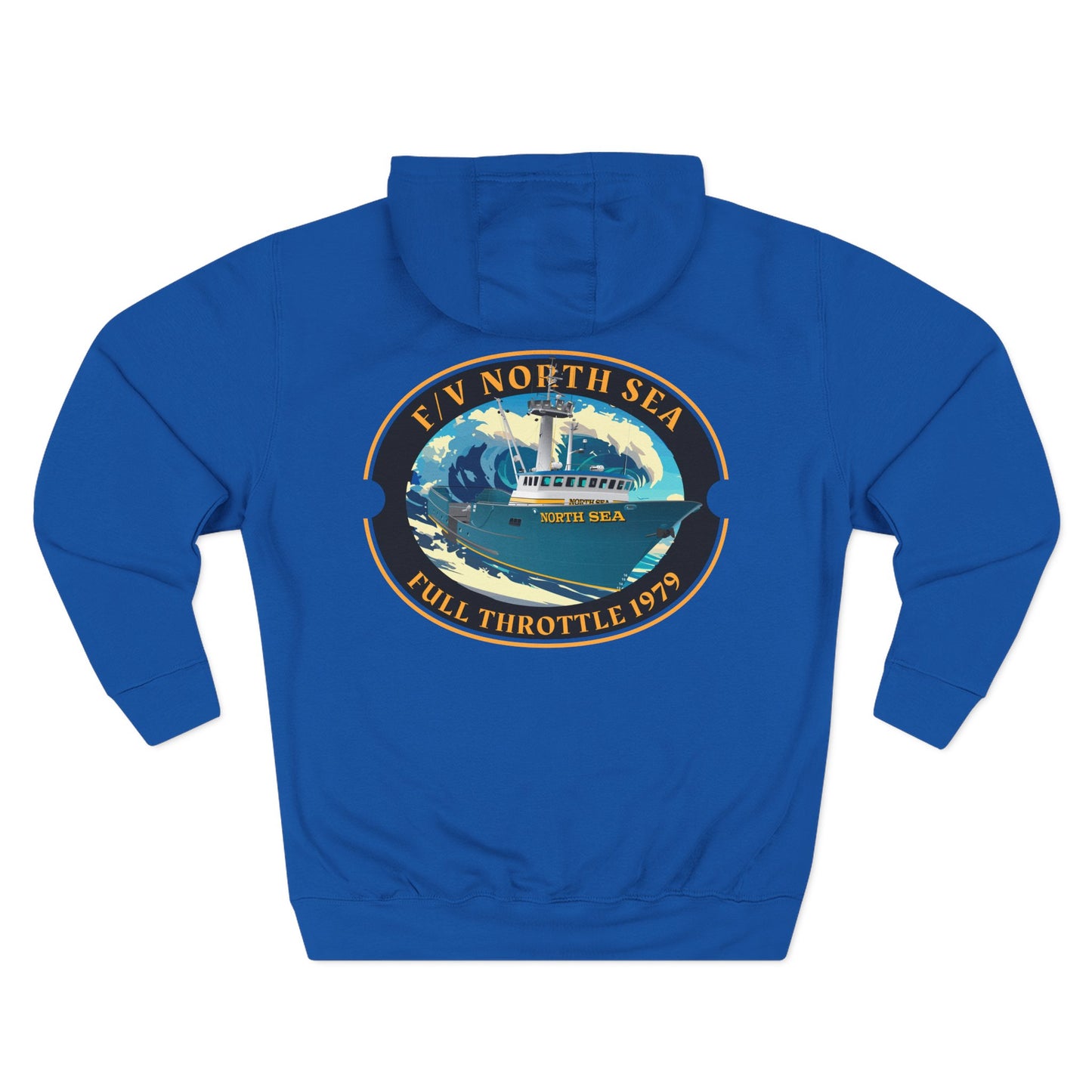 North Sea Full Throttle f/b Three-Panel Fleece Hoodie
