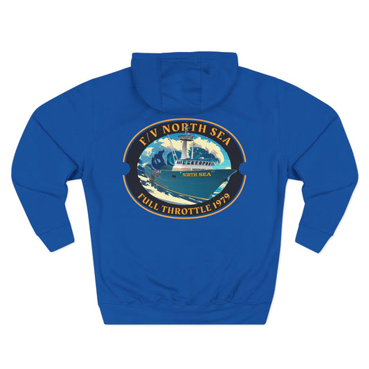 North Sea Full Throttle f/b Three-Panel Fleece Hoodie