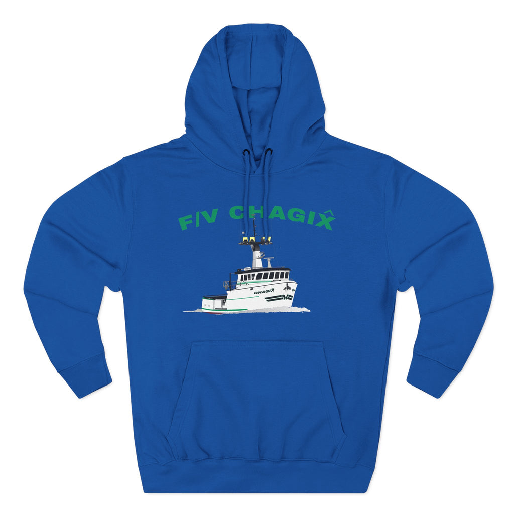 Chagix Boat Three-Panel Fleece Hoodie CBFSA