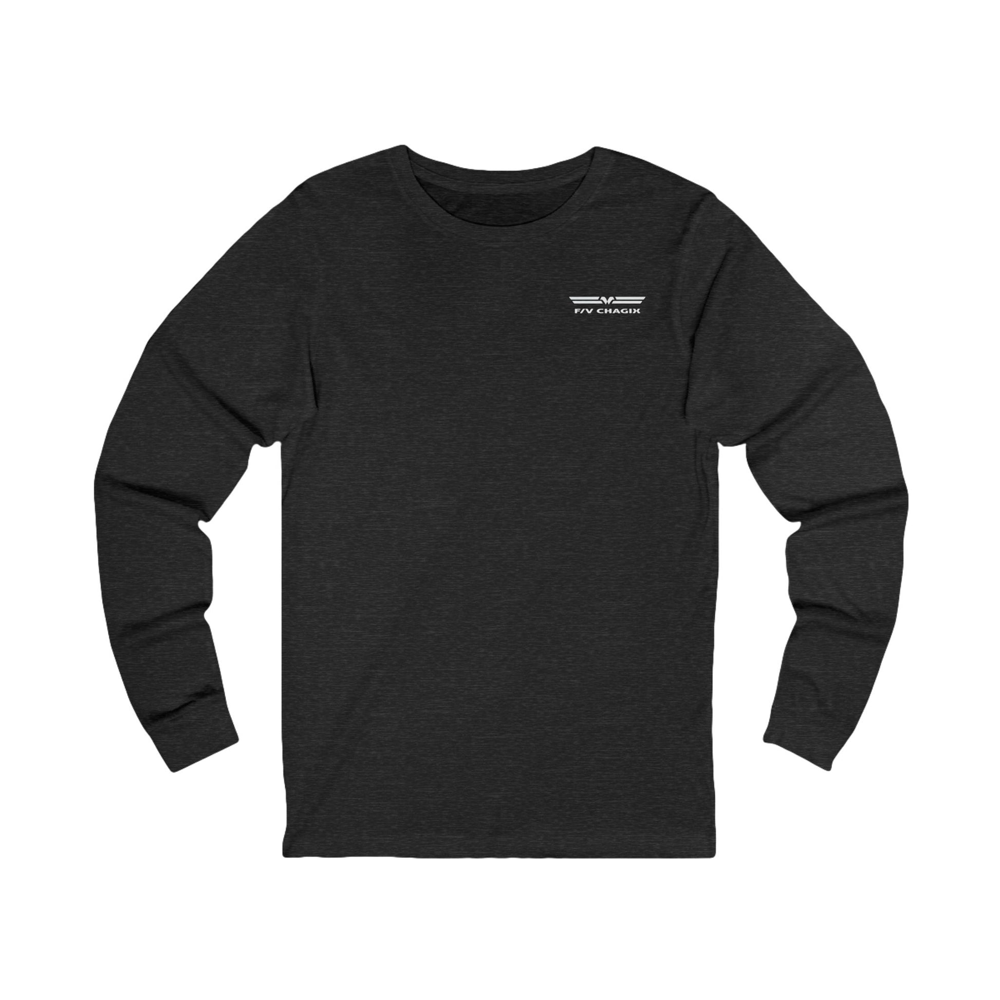 Chagix with wings front Unisex Jersey Long Sleeve Tee CBFSA
