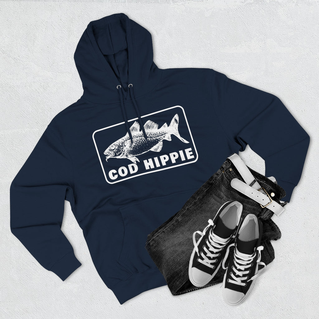 Cod Hippie Three-Panel Fleece Hoodie CBSFA